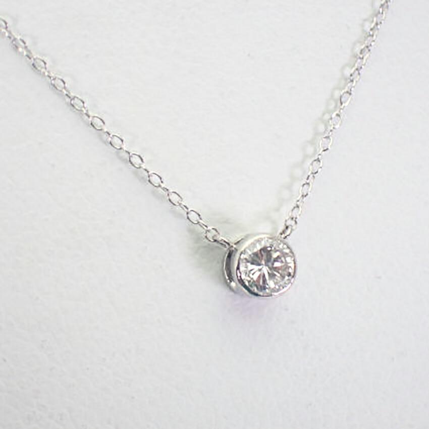 [Новое] Двойное подвесное ожерелье Fukurin с бриллиантами Pt900/SV925 [i11-9]