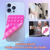 1PC 40 Grains Suction Cup Mobile Phone Tableware Non-slip Pad Holder Silicone Double-sided Stickers Charging Treasure Stickers Placement Stickers