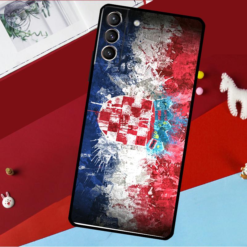 Чехол Флаг Хорватии Для Samsung Galaxy S26 S25 S24 S22 S23 Ultra Plus S20 S21 FE S9 S10 S25 FE Чехол для телефона