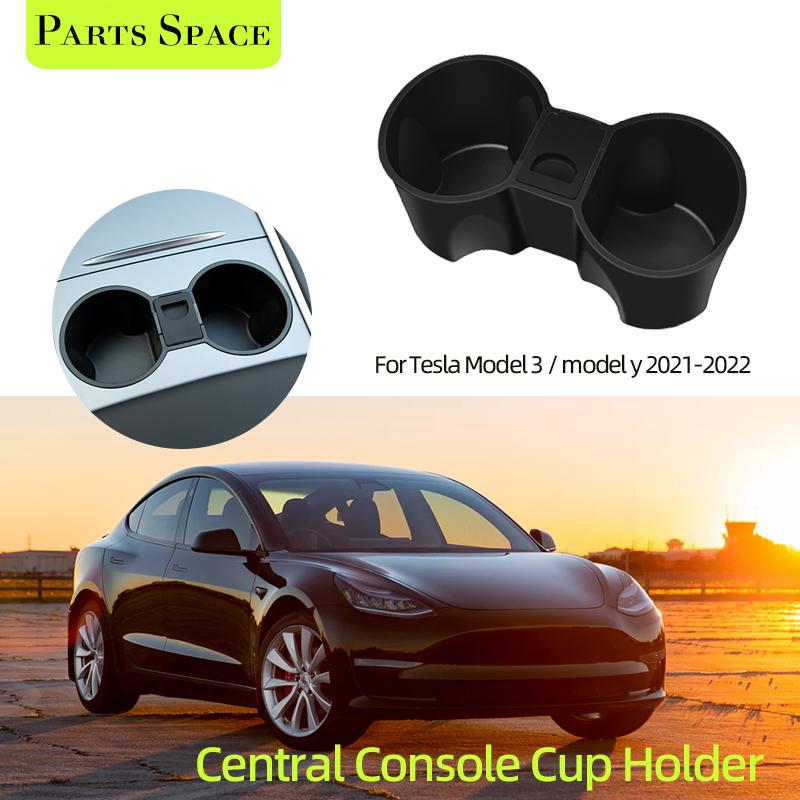 Для Tesla Model 3 Y, держатель для чашки на центральной консоли, силиконовый стакан для воды, нескользящие подставки для автомобиля