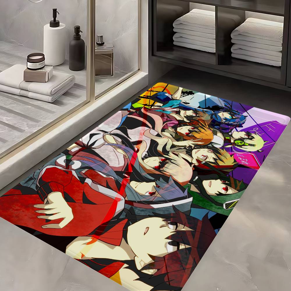 Anime Kagerou Project Room Mats Washable Non-Slip Living Room Sofa Chairs Area Mat Kitchen Alfombra