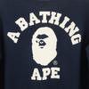 A Bathing Ape Свитшот-тренер с длинным рукавом, двусторонний, серый, мужской, б/у
