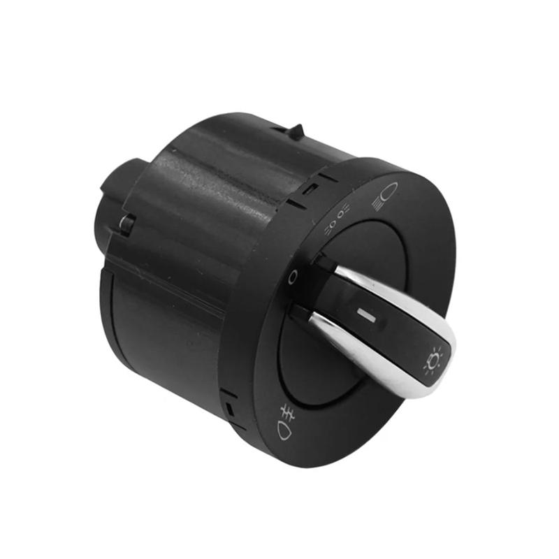 3C8941431B Chrome Headlight Fog Head Light Lamp Control Switch For Volkswagen VW golf 5 6 tiguan passat b6 cc Touran jetta caddy