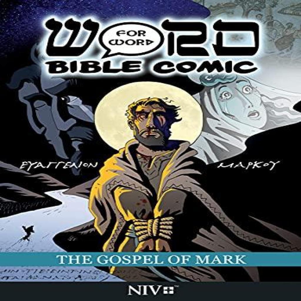 The Gospel of Mark Word for Word Bible Comic Paperback Book 9781914299063