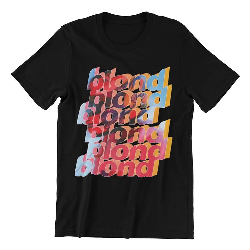 Frank Oocean Blonde T Shirts Accessories Unisex Women Pure Cotton Crazy Frank Boys Dont Cry Tee Shirt Clothing Plus Size