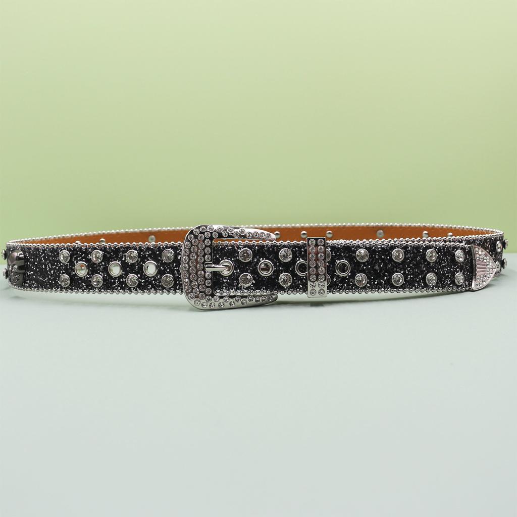 Пояс в панк-стиле Мужской модный джинсовый пояс Мужской высококачественный кожаный пояс Пояс в европейском и американском стиле