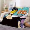 Cartoon J Johnny B Bravo Blanket For Sofa Office Bed Plane Travel Sleep Read Relax Camping Soft And Warm