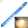 Led Flashlight Work Light First Aid Pen Light Torch Lamp Pupil Gauge Measurement