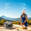 Solarplay Q2501 2400W 2160Wh Portable Power Station with Trolley Wheels LiFePO4 Ups Generador Solar