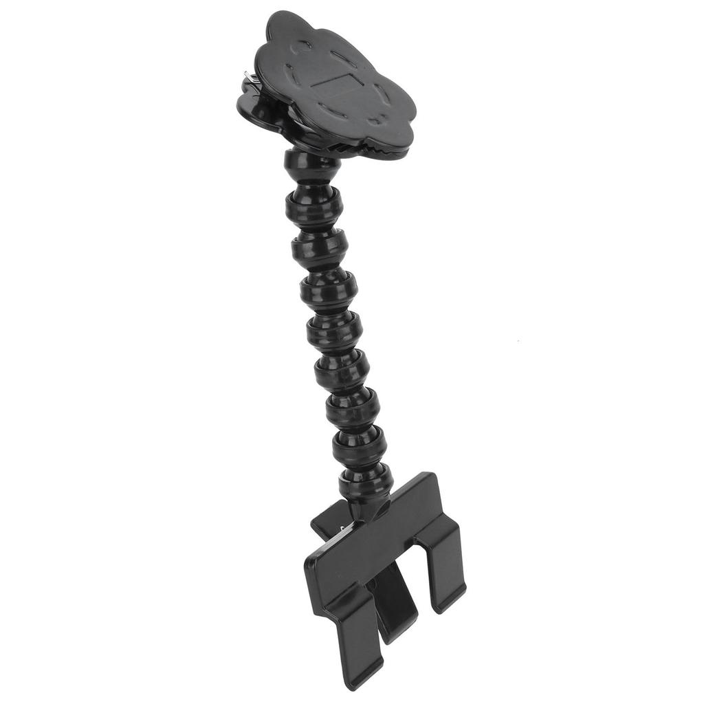 Палка для селфи для домашних животных, гибкий держатель для смартфона, зажим для крепления, палка для селфи для кошек и собак, черная