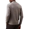 Calvin Klein Solid Color Stand Collar Zipper Pilot Long Sleeve Jacket Men Jackets Gray 40BP302-030