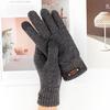 1 Pair Great Portable Anti-shrink Outdoor Gloves Sweat Absorption for Daily Wear