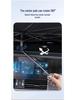 V-образный автомобильный зонт титанового золотого цвета с изогнутой ручкой для лобового стекла