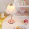 Настольная лампа в французском романтическом стиле с цветочным рисунком для спальни, ночник, прикроватный ночник для спальни.