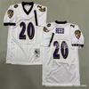 Baltimore Ravens NBA Style Basketball Jersey Mens Cotton Team Uniform 2052 White Purple Black