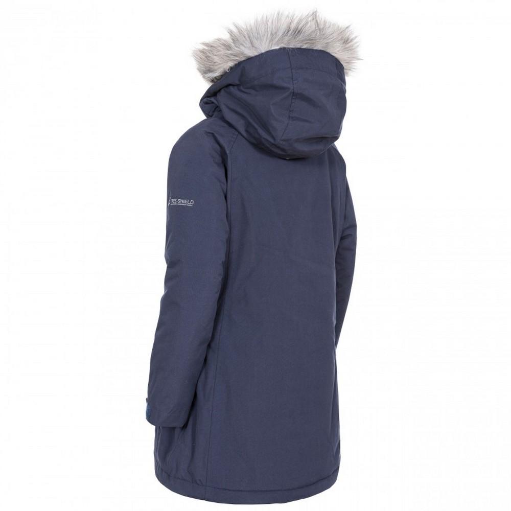 Childrens Girls Fame Waterproof Parka Jacket