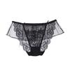 Perspective Sexy Mesh Lace Panties Mid Waist Triangle Women's Panties