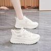 Summer Women's Shoes New Breathable Mesh Sneakers Children's Versatile Thick-soled Casual Soft-soled Running Dad Shoes