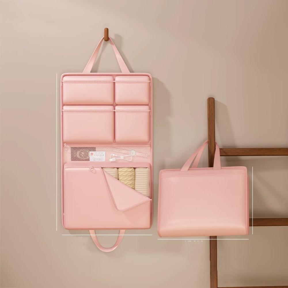 Multi Pockets Innerwear Separation Bag 7 in1 Foldable Trip Handbag Travel Handbags