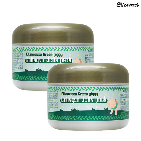 Увлажняющая маска для лица Elizavecca Green piggy Collagen jella pack 100 мл
