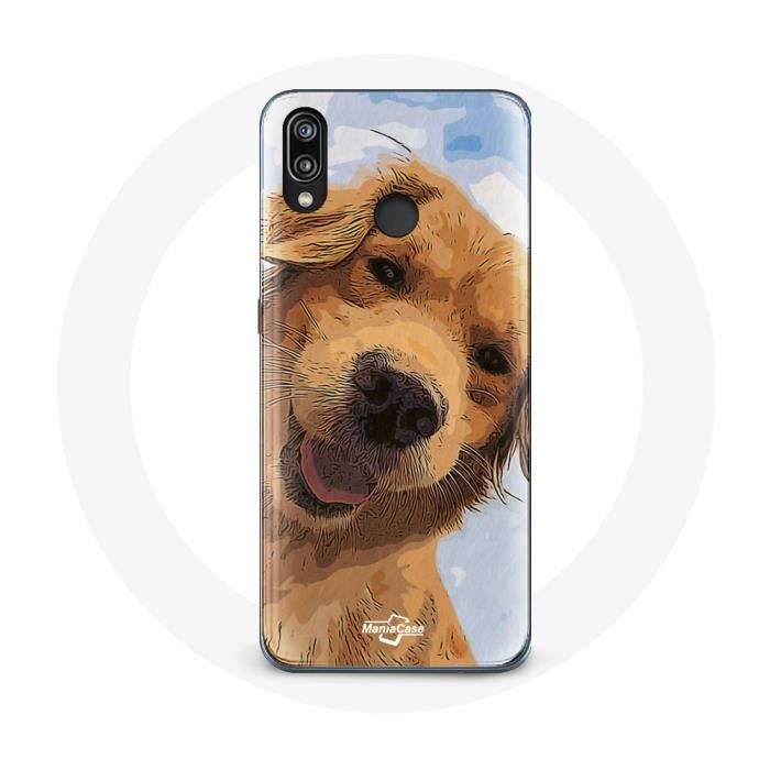 Coque pour Huawei P20 Lite Golden retriever Race de chiens