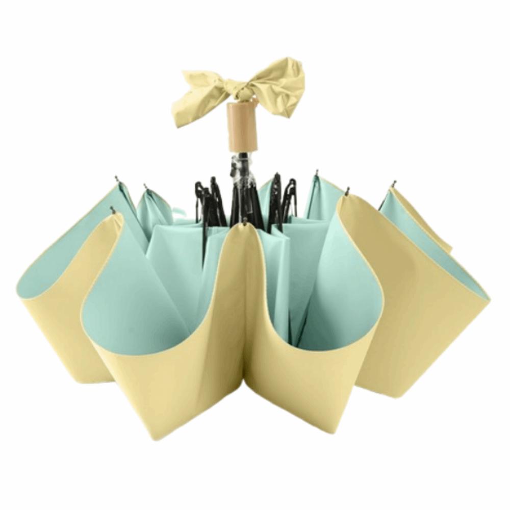 UV Protection Color Glue Umbrella Thickened UPF 50+ Mini Sun Umbrella Windproof All-weather Rain or Shine Hand Operated Parasol