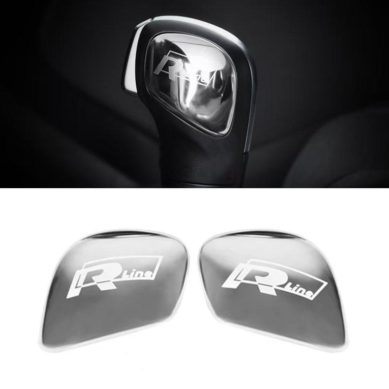 Car Gearbox Control Gear Lever Stickers Shift Stick Handle For VW Volkswagen POLO CC Golf 7 6 Bora Tiguan Passat B5 B6 B7 Jetta zf3