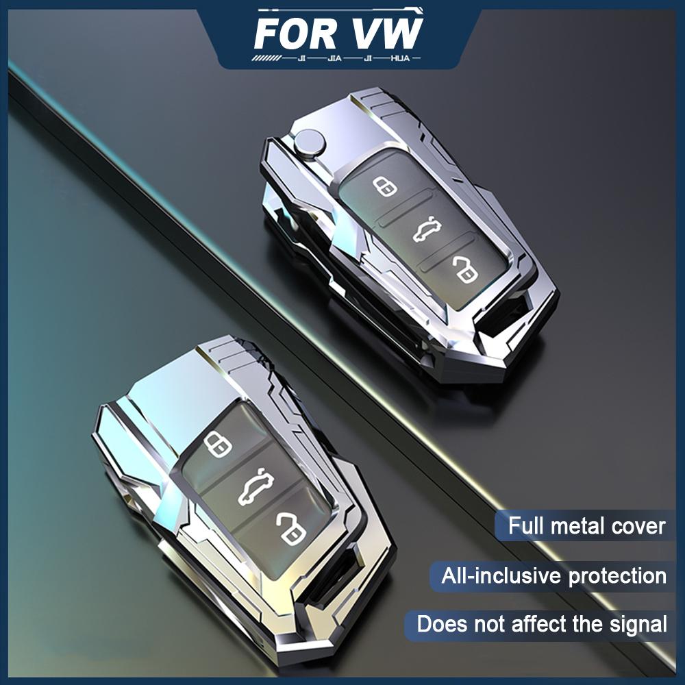 Новый чехол для ключей из цинкового сплава для VW Volkswagen Golf 7 MK7 Tiguan MK2 для SEAT Ateca Leon FR 2 Ibiza для Skoda Octavia
