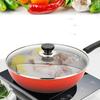 Universal Pot Cover Tempered Glass Pot Lid Durable Wok Pan Lid  Kitchen Accessories
