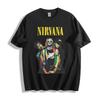 Nirvana Band T-Shirt - Vibrant Pop Art Trio Design Unisex Tee