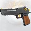 KAZI Series Pistol Desert Eagle Simulation Toy Gun Can Shoot Boys' Educational Building Blocks.