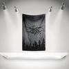 D-Darkthrones Flag Rock Music Band Banner HD Printing Tapestry Exhibition, Music Band Fans, Garage Decor