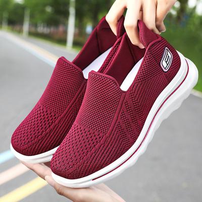 Женская обувь Весенние туфли-лодочки Дышащая повседневная обувь с сетчатой поверхностью Обувь для мам среднего и пожилого возраста