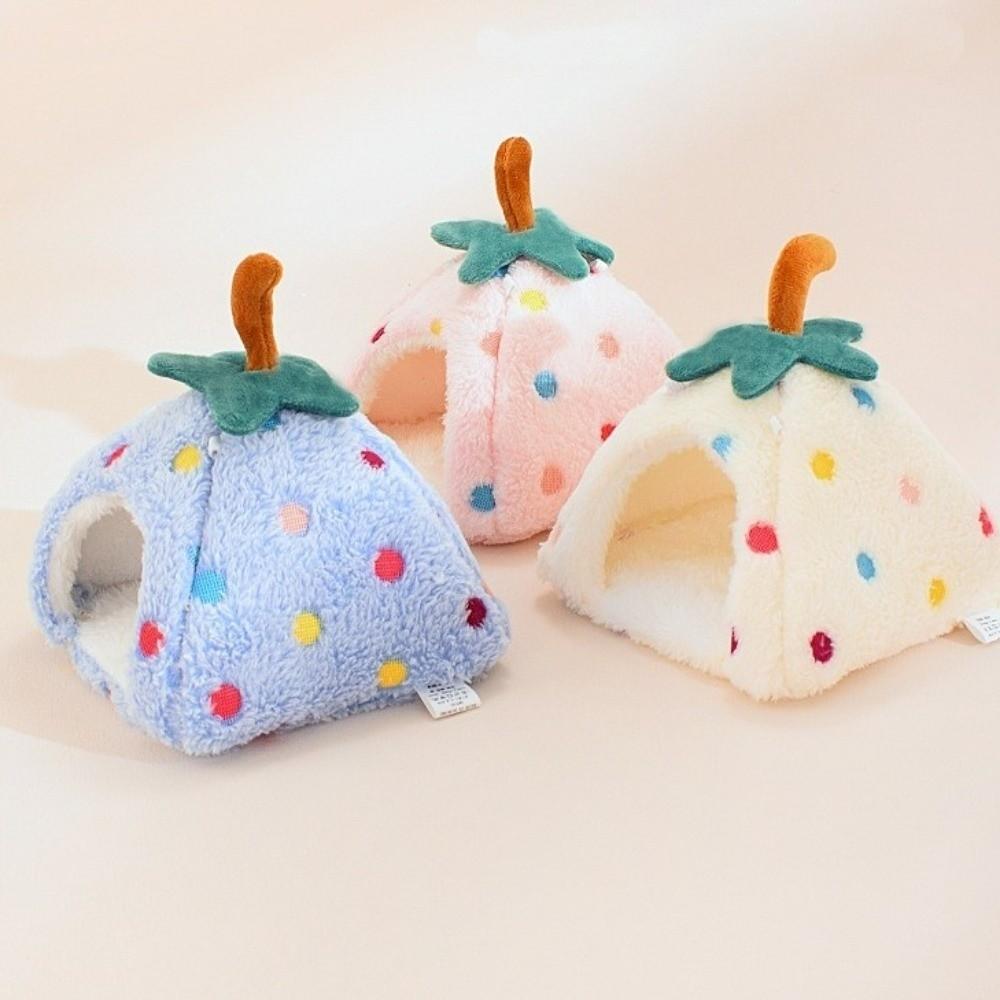 Thickened Small Pet Sleeping House Breathable Hamster Nest Cozy Animal Shelter Daily Rest
