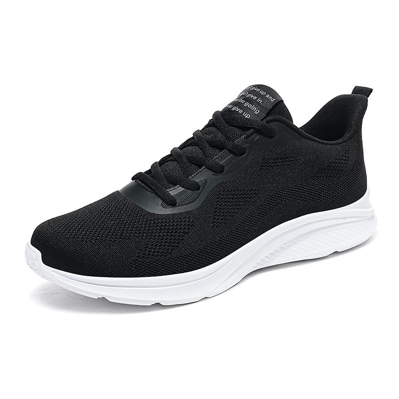 Fashion Men's New Sports Casual Shoes Fashion Breathable Walking Flats Solid Color Vulcanized Loafer Men's Shoes Large Size38-47