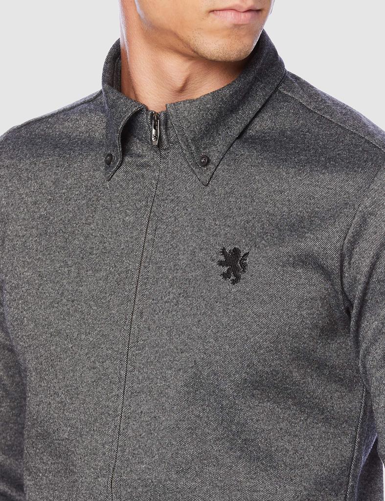 Джерси с длинным рукавом Kapelmuur, Серый «птичий глаз», kpls111, Серый, Японский размер XS (эквивалент японского размера XS)