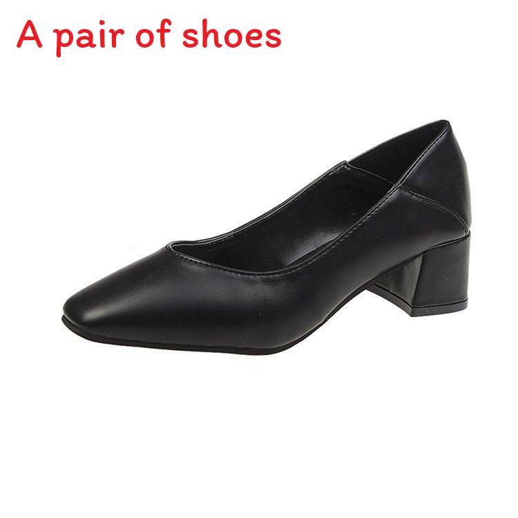 Womens Mid Heeled Pumps With Artificial Pu Material And Casual Style