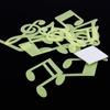 Home for Kid's Wall Decor Musical Note Glow In The Dark Luminous Wall Stickers