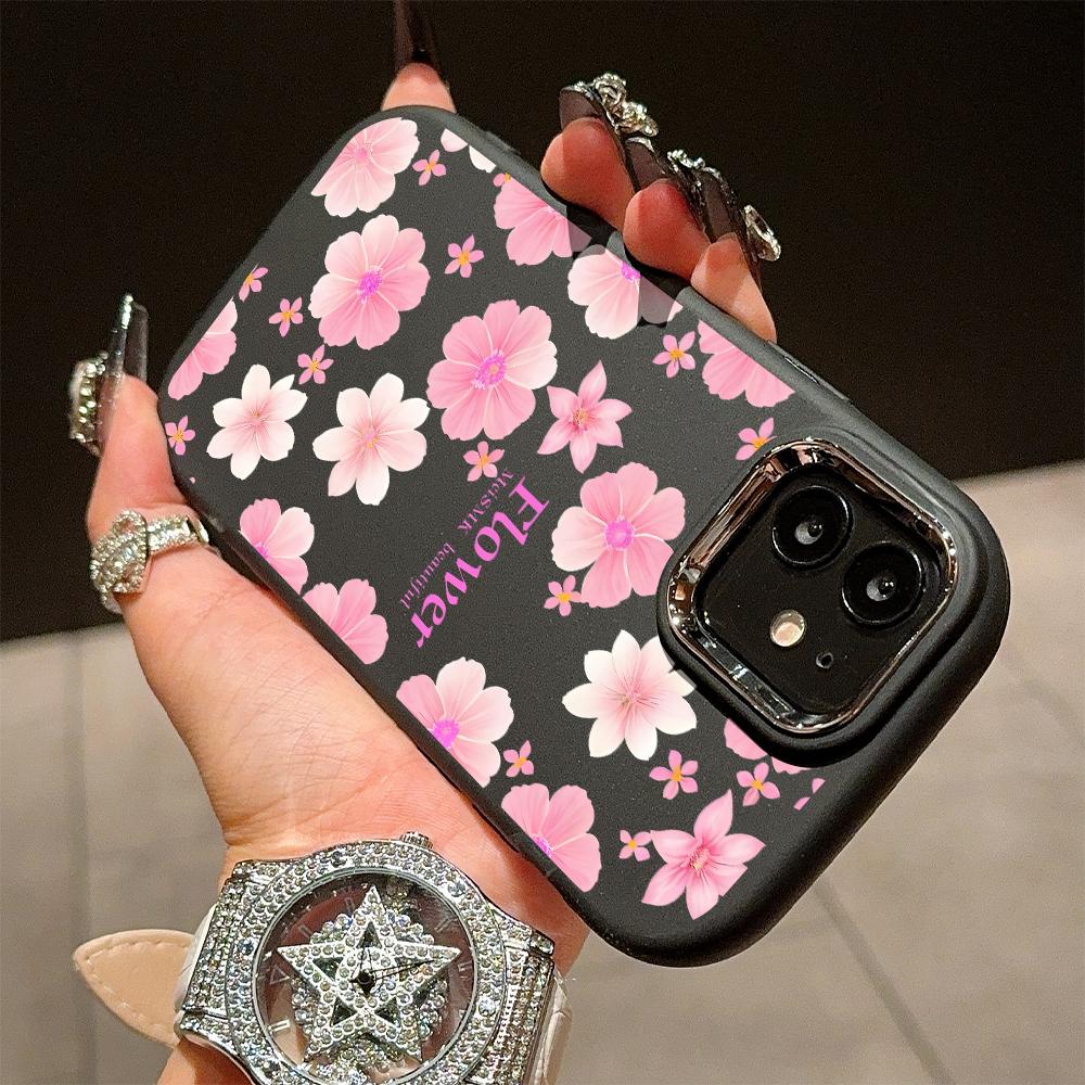 Solid Color Silver Edge Lens Soft Liquid Silicone Shockproof Phone Case for iPhone Samsung Huawei Honor Xiaomi Redmi OPPO Realme Vivo Infinix Tecno