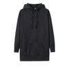 Fashion Trend Ladies Solid Color Loose Long Sleeve Thickened Hoodie Woman