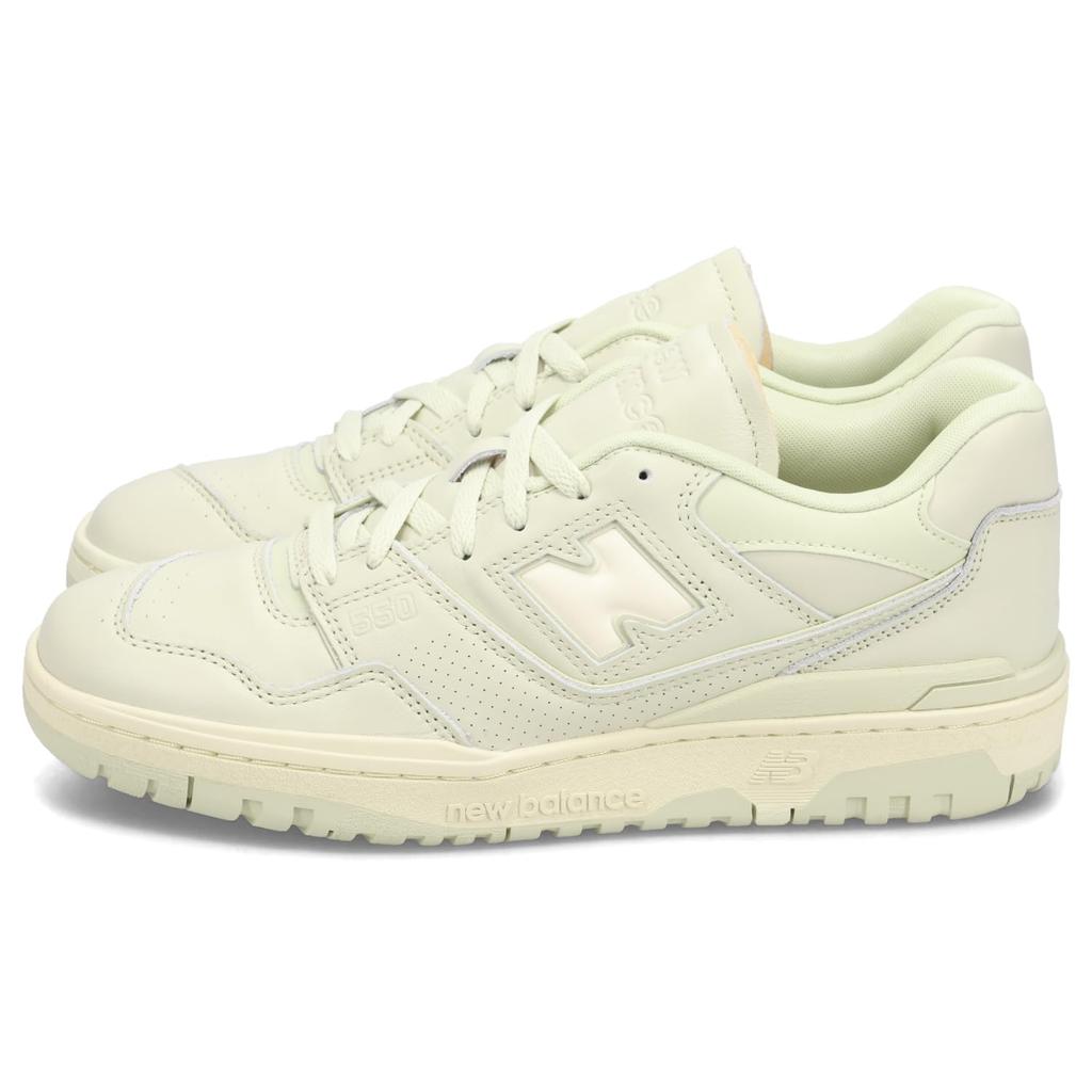 New Balance 550 Sneakers for Men and D BB550MCC Size cm Women, Width, Beige, 27.0 [Used]