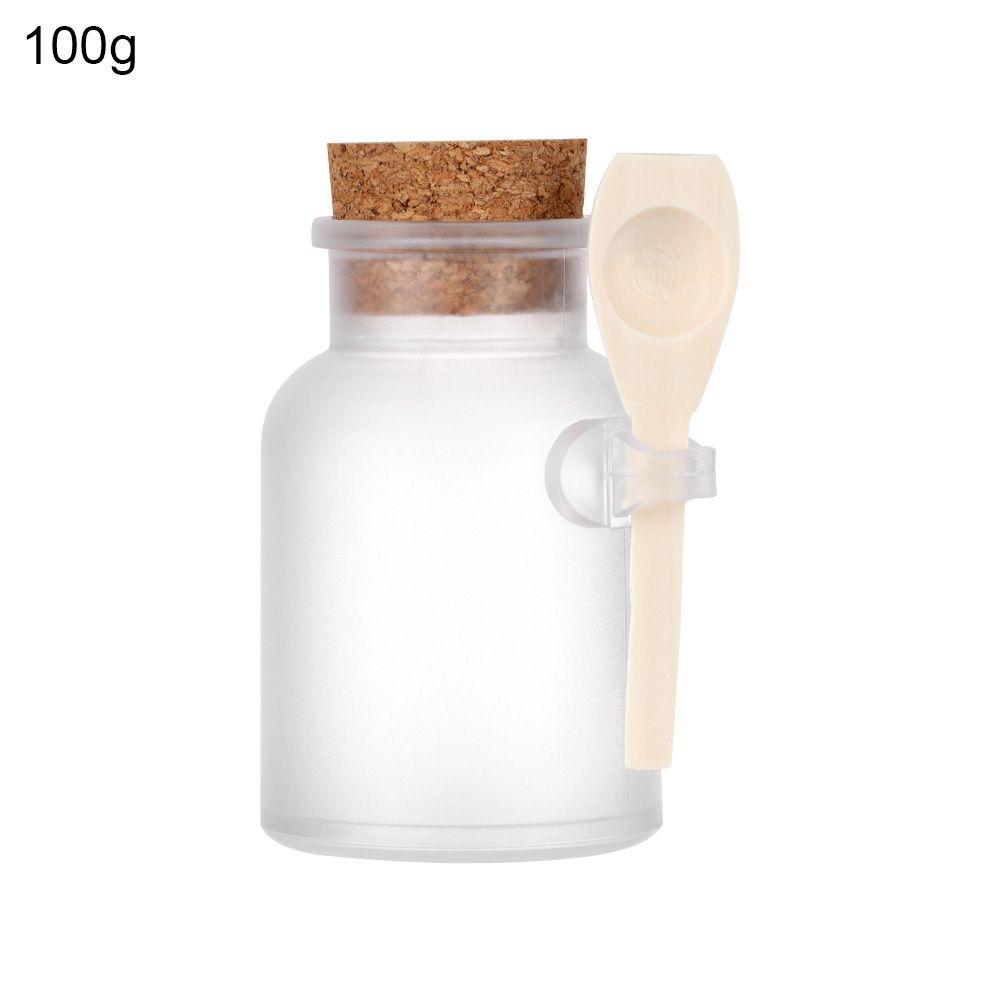 Многоразовый органайзер с пробковой пробкой, матовое уплотнение, банка для соли для ванны, контейнер для хранения