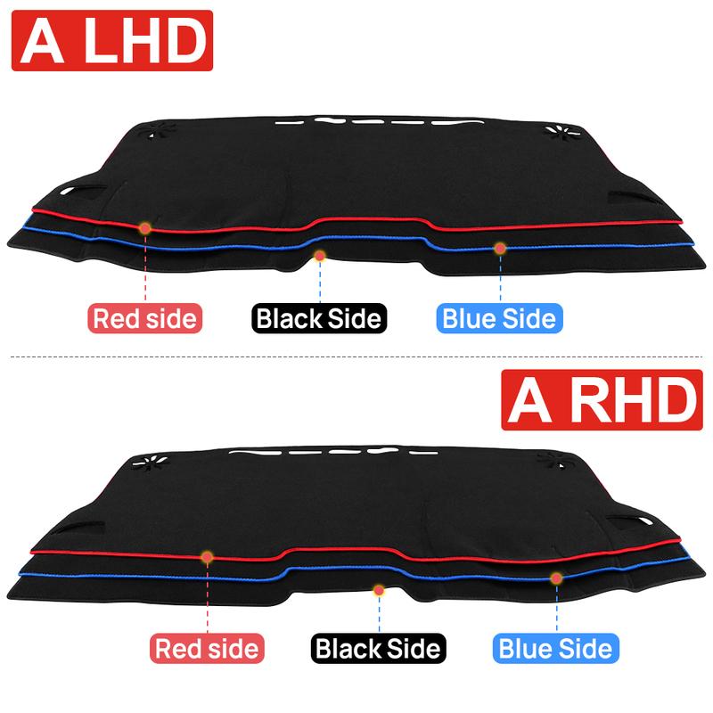 Car Dashboard Cover Avoid Light Mats Sun Shade Carpet Anti-UV Pad For Toyota Corolla E210 2024 Hybrid