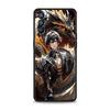 Чехол Для Oppo A54 A53 A52 A9 A15 A95 A17 A16 A76 A74 A57 Find X6 X5 Reno8 Reno7 Reno6 Pro 5G Обложка Genshin impact дракон Genshin