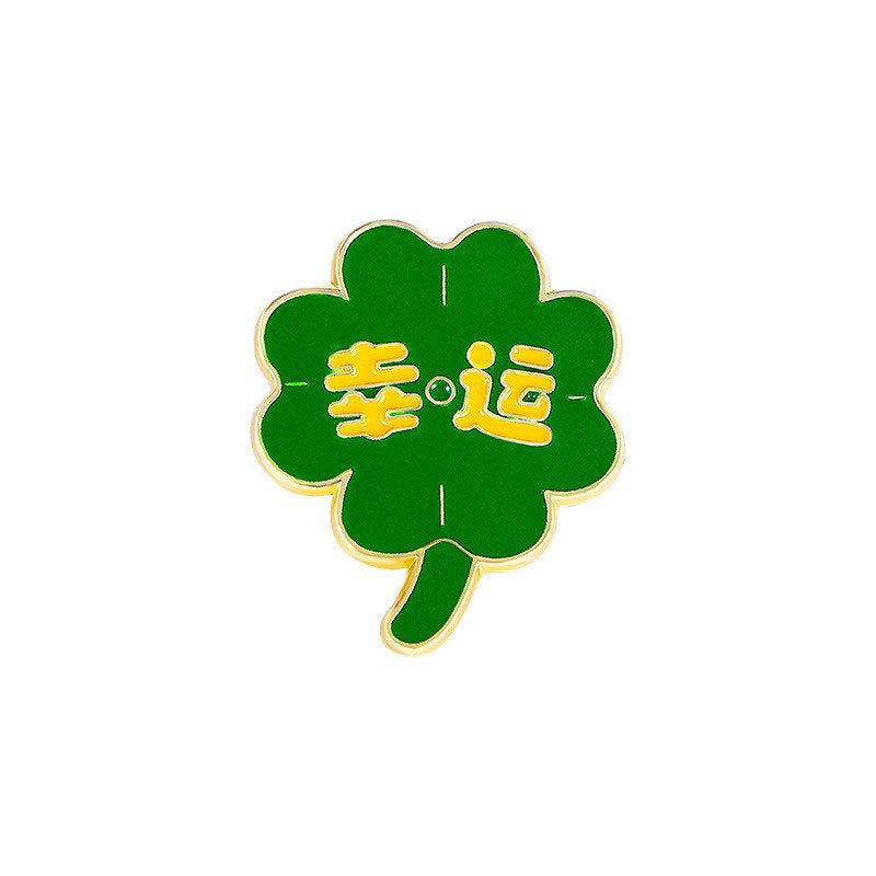 Zinc Alloy Enamel Dropping Brooch, Cute Cartoon Lucky Panda Snake Pattern 2025 Year of the Snake, New Year Festival Decorative Lapel Pin Badge