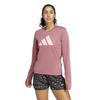 Adidas Running Long Sleeve Run It Long Sleeve IEJ74 Crimson T-Shirt T-Shirt Women's Pre-Loved (IW8458) J/S