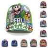 Детская бейсболка Bros Mario Super Pattern из дышащего хлопка для лета