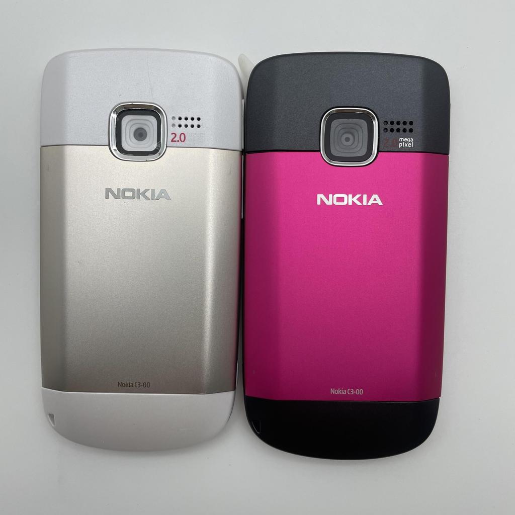 Восстановленный оригинальный мобильный телефон Nokia C3-00 с 1 SIM-картой