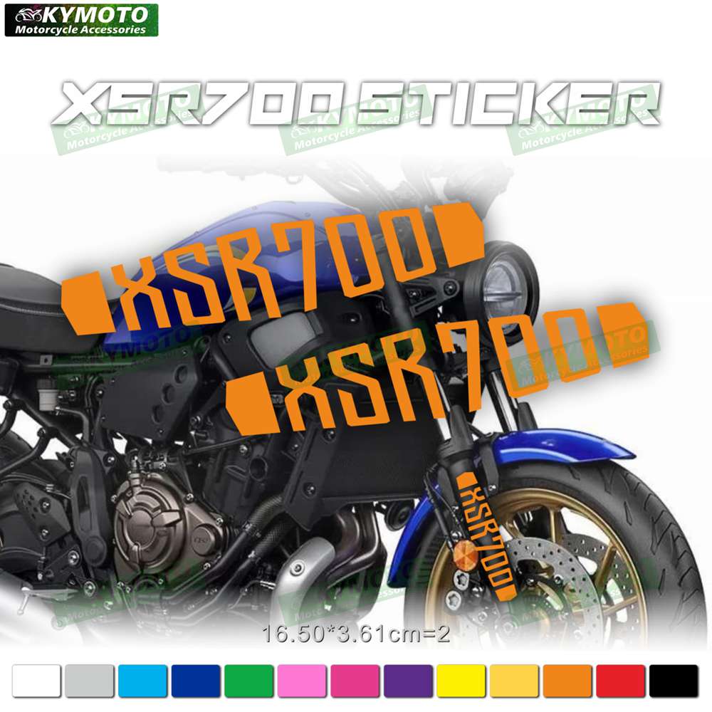 For XSR700 XSR 700 motorcycle accessories fairing front shock absorber windshield fuel tank engine front fork decoration
