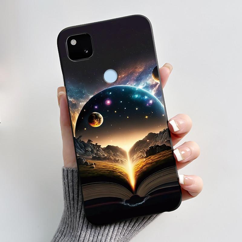 Чехол для телефона Google Pixel 4a 4G / 4a 5G, Ультратонкий, Тонкий, Эстетичный, Роскошный, Милый, Крутой, Для Мальчиков, Девочек, Мягкий Силикон, Матовый Чехол